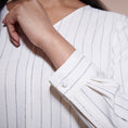 Load image into Gallery viewer, (Cream Stripe)