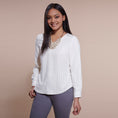 Load image into Gallery viewer, (Cream Stripe)
