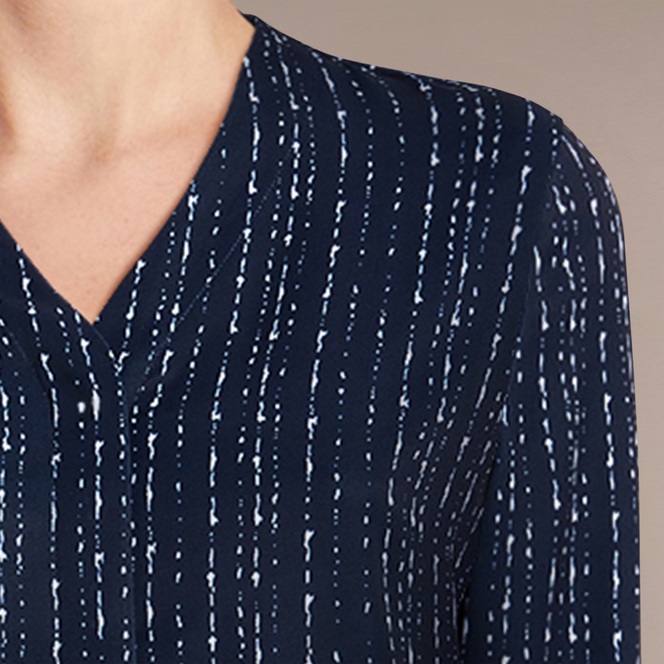 (Navy Stripe)